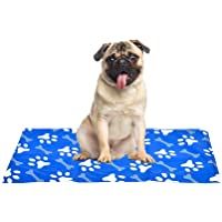 XIAPIA Manta Refrigerante Perro Alfombrilla de Refrigeración Alfombra Refrescante Colchoneta Cama Gato Frio Animales…